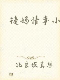后妈情事小说