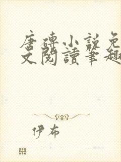 唐砖小说免费全文阅读笔趣阁