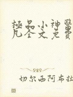 极品小神医张小凡全文免费阅读一