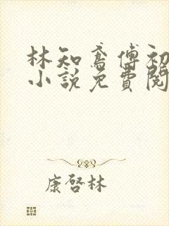 林知鸢傅初霁的小说免费阅读全文