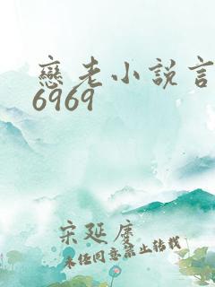 恋老小说言情网6969