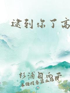 逮到你了高1H