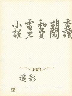 小雷和胡秀英小说免费阅读