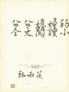 公公媳妇的苏媚全文阅读小说