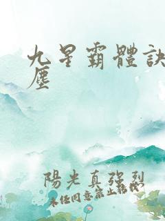 九星霸体诀 龙尘