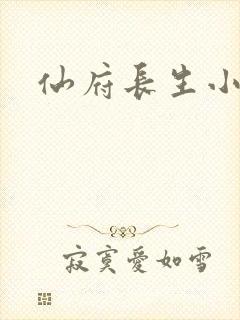 仙府长生小说版
