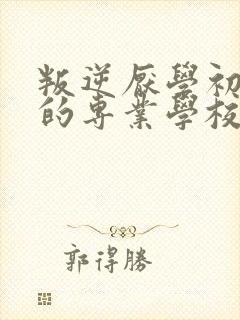 叛逆厌学初中生的专业学校