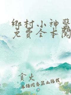 乡村小神医林锐免费全本阅读