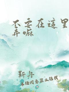 不要在这里回家弄嘛