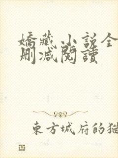 娇藏小说全文无删减阅读