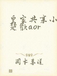 皇家共享小公主楚欢aor