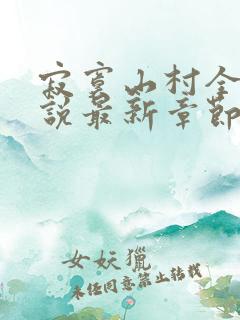 寂寞山村全部小说最新章节