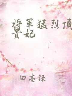 将军猛烈顶弄h贵妃