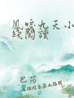 凤唳九天小说在线阅读