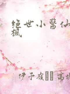 绝世小医仙 南枫