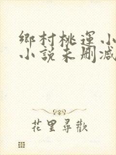 乡村桃运小神医小说未删减版