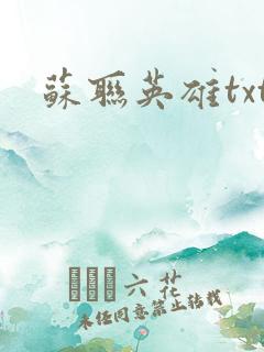 苏联英雄txt