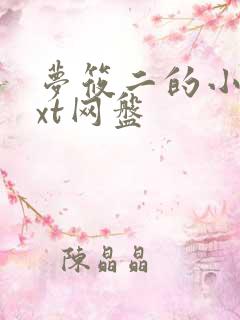 梦筱二的小说txt网盘