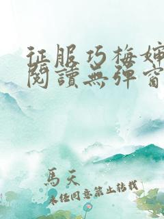 征服巧梅婶全文阅读无弹窗笔趣阁