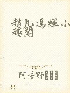 赵凡冯辉小说笔趣阁