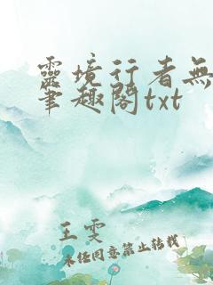 灵境行者无错版笔趣阁txt