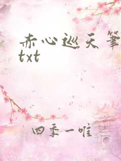 赤心巡天笔趣阁txt