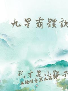 九星霸体诀4