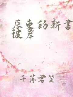 辰东的新书深空彼岸