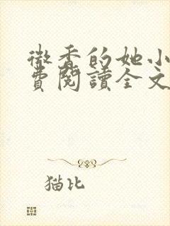 微香的她小说免费阅读全文无弹窗