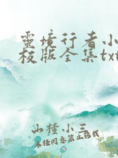 灵境行者小说精校版全集txt