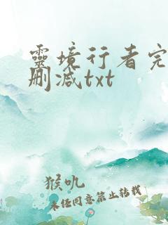 灵境行者完整无删减txt