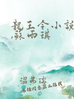 龙王令小说陈平,苏雨琪