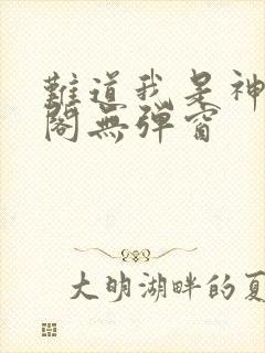难道我是神笔趣阁无弹窗