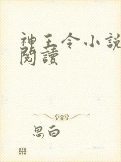 神王令小说在线阅读