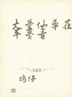 大爱仙尊在哪个平台看