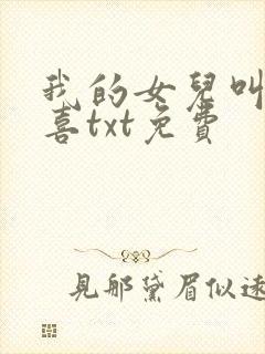 我的女儿叫林小喜txt免费
