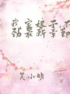 我家娘子,不对劲最新章节无弹窗