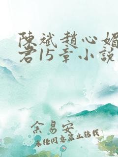 陈斌赵心媚高婉君15章小说