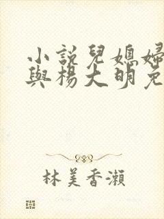 小说儿媳妇苏晴与杨大明免费阅读