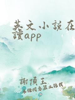 英文小说在线阅读app