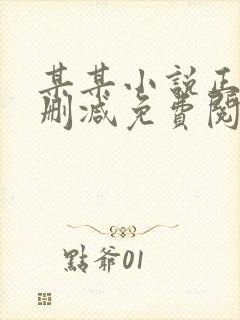 某某小说正版无删减免费阅读全文