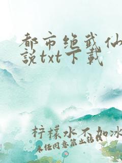 都市绝武仙医小说txt下载