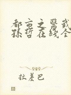 都市之医武风流孙哲在线全文阅读