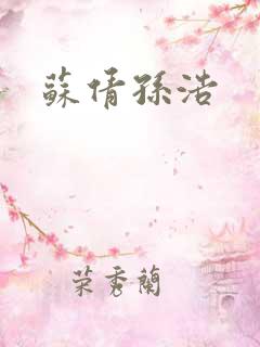 苏倩孙浩