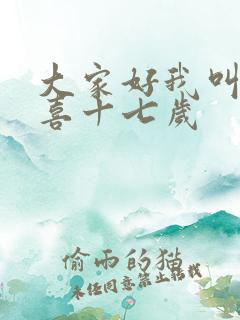 大家好我叫林小喜十七岁