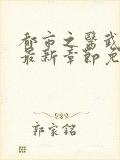 都市之医武阎王最新章节免费阅读全文