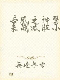 帝凰之神医弃妃未删减版小说