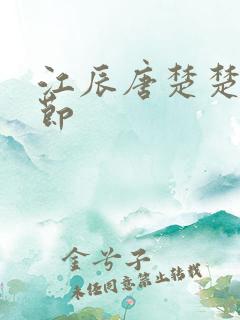 江辰唐楚楚全章节
