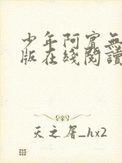 少年阿宾无删减版在线阅读