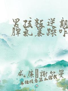 男孩叛逆期严重脾气暴躁咋办